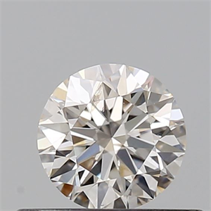 Picture of Natural Diamond 0.40 Carats, Round with Excellent Cut, J Color, SI2 Clarity and Certified by GIA