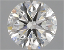 Natural Diamond 1.40 Carats, Round with Excellent Cut, G Color, VVS1 Clarity and Certified by GIA