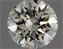 Natural Diamond 0.40 Carats, Round with Excellent Cut, K Color, VVS1 Clarity and Certified by IGI