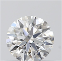 Natural Diamond 0.40 Carats, Round with Excellent Cut, F Color, VS1 Clarity and Certified by GIA