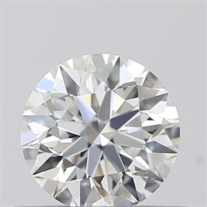 Picture of Natural Diamond 0.40 Carats, Round with Excellent Cut, F Color, VS1 Clarity and Certified by GIA