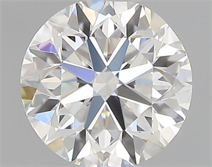 Picture of Natural Diamond 0.40 Carats, Round with Very Good Cut, F Color, VS2 Clarity and Certified by GIA