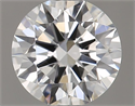 Natural Diamond 0.42 Carats, Round with Excellent Cut, G Color, VVS2 Clarity and Certified by GIA