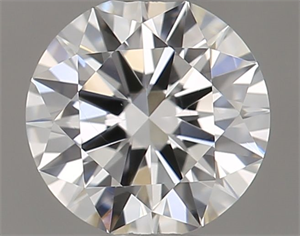 Picture of Natural Diamond 0.42 Carats, Round with Excellent Cut, G Color, VVS2 Clarity and Certified by GIA