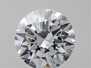 Picture of Natural Diamond 0.40 Carats, Round with Very Good Cut, E Color, SI1 Clarity and Certified by GIA