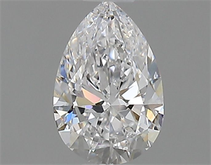 Picture of Natural Diamond 0.80 Carats, Pear with  Cut, D Color, VS1 Clarity and Certified by GIA