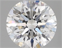 Natural Diamond 0.42 Carats, Round with Excellent Cut, G Color, VVS2 Clarity and Certified by GIA