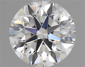 Picture of Natural Diamond 1.34 Carats, Round with Excellent Cut, E Color, IF Clarity and Certified by GIA