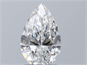 Natural Diamond 1.70 Carats, Pear with  Cut, E Color, VS1 Clarity and Certified by GIA