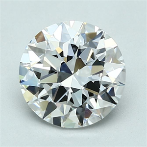 Picture of Natural Diamond 2.01 Carats, Round with Excellent Cut, D Color, VVS1 Clarity and Certified by GIA