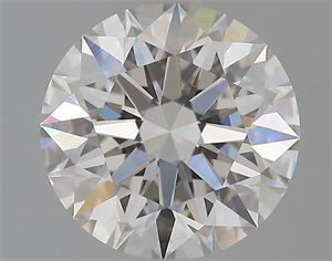 Picture of Natural Diamond 2.01 Carats, Round with Excellent Cut, I Color, VVS2 Clarity and Certified by GIA