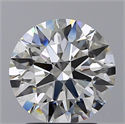 Natural Diamond 2.01 Carats, Round with Excellent Cut, I Color, VS1 Clarity and Certified by GIA