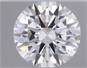 Natural Diamond 0.40 Carats, Round with Very Good Cut, G Color, SI1 Clarity and Certified by GIA