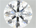 Natural Diamond 2.00 Carats, Round with Excellent Cut, D Color, SI1 Clarity and Certified by GIA