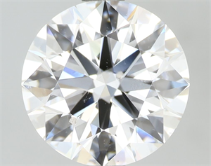 Picture of Natural Diamond 2.00 Carats, Round with Excellent Cut, D Color, SI1 Clarity and Certified by GIA