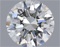 Natural Diamond 0.40 Carats, Round with Excellent Cut, J Color, VVS1 Clarity and Certified by GIA