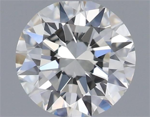 Picture of Natural Diamond 0.40 Carats, Round with Excellent Cut, J Color, VVS1 Clarity and Certified by GIA