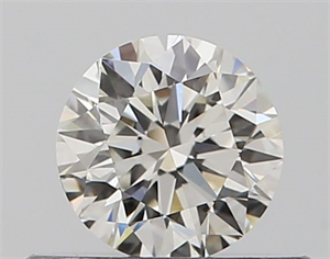 Picture of Natural Diamond 0.40 Carats, Round with Very Good Cut, H Color, VS1 Clarity and Certified by GIA