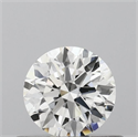 Natural Diamond 0.45 Carats, Round with Excellent Cut, E Color, VS2 Clarity and Certified by IGI