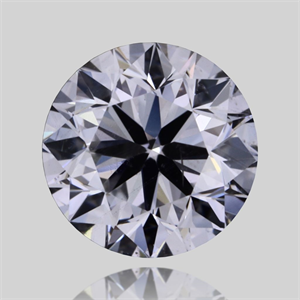 Picture of Natural Diamond 0.40 Carats, Round with Very Good Cut, F Color, SI2 Clarity and Certified by GIA