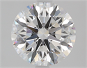 Natural Diamond 2.21 Carats, Round with Excellent Cut, D Color, VS1 Clarity and Certified by GIA