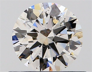 Picture of Natural Diamond 0.50 Carats, Round with Excellent Cut, G Color, SI2 Clarity and Certified by GIA