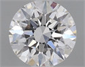 Natural Diamond 0.46 Carats, Round with Excellent Cut, H Color, VS1 Clarity and Certified by GIA