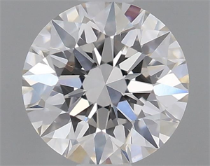 Picture of Natural Diamond 0.46 Carats, Round with Excellent Cut, H Color, VS1 Clarity and Certified by GIA