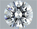 Natural Diamond 2.01 Carats, Round with Excellent Cut, D Color, SI1 Clarity and Certified by GIA