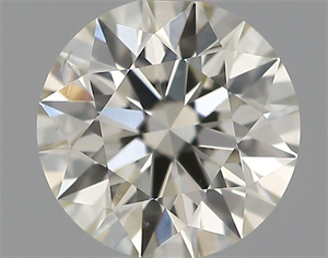 Picture of Natural Diamond 0.40 Carats, Round with Excellent Cut, I Color, VS2 Clarity and Certified by IGI