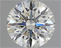 Natural Diamond 0.45 Carats, Round with Excellent Cut, K Color, VVS2 Clarity and Certified by GIA