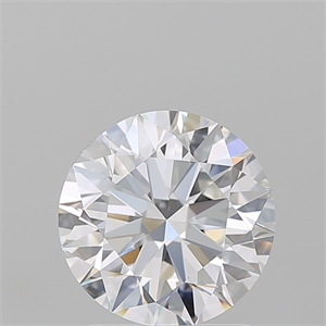 Picture of Natural Diamond 2.01 Carats, Round with Excellent Cut, E Color, VVS1 Clarity and Certified by GIA