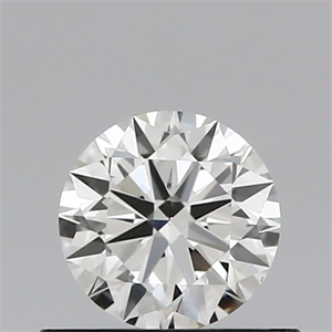 Picture of Natural Diamond 0.50 Carats, Round with Excellent Cut, H Color, VS1 Clarity and Certified by IGI