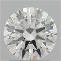 Natural Diamond 1.50 Carats, Round with Excellent Cut, F Color, IF Clarity and Certified by GIA