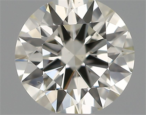 Picture of Natural Diamond 0.43 Carats, Round with Excellent Cut, I Color, VS2 Clarity and Certified by IGI