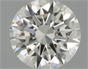 Natural Diamond 0.40 Carats, Round with Excellent Cut, H Color, VS2 Clarity and Certified by IGI