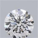 Natural Diamond 0.40 Carats, Round with Very Good Cut, E Color, SI1 Clarity and Certified by GIA