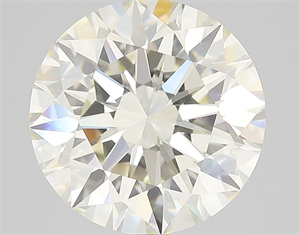 Picture of Natural Diamond 4.52 Carats, Round with Excellent Cut, K Color, VVS1 Clarity and Certified by IGI