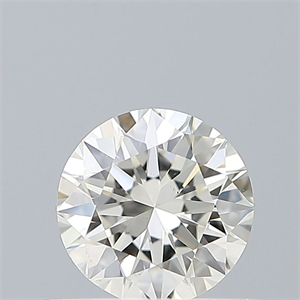 Picture of Natural Diamond 0.40 Carats, Round with Excellent Cut, H Color, VS1 Clarity and Certified by IGI