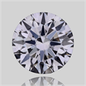 Natural Diamond 0.40 Carats, Round with Excellent Cut, E Color, SI1 Clarity and Certified by GIA