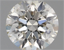 Natural Diamond 0.40 Carats, Round with Excellent Cut, K Color, VS2 Clarity and Certified by GIA