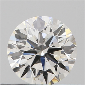 Picture of Natural Diamond 0.45 Carats, Round with Very Good Cut, I Color, VS2 Clarity and Certified by GIA