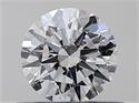 Natural Diamond 0.40 Carats, Round with Very Good Cut, E Color, VVS1 Clarity and Certified by GIA