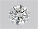 Natural Diamond 0.50 Carats, Round with Excellent Cut, I Color, VS2 Clarity and Certified by GIA