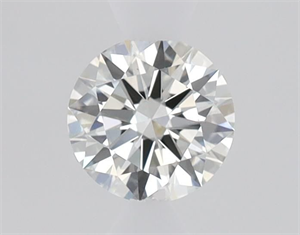 Picture of Natural Diamond 0.50 Carats, Round with Excellent Cut, I Color, VS2 Clarity and Certified by GIA