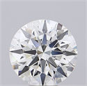 Natural Diamond 5.12 Carats, Round with Excellent Cut, I Color, VS1 Clarity and Certified by GIA