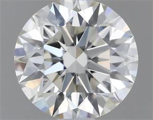 Picture of Natural Diamond 0.50 Carats, Round with Excellent Cut, I Color, VS1 Clarity and Certified by IGI