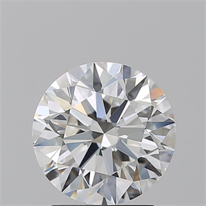 Picture of Natural Diamond 2.10 Carats, Round with Excellent Cut, F Color, VVS1 Clarity and Certified by GIA