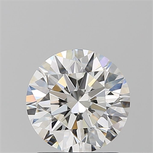 Picture of Natural Diamond 1.52 Carats, Round with Excellent Cut, G Color, VVS2 Clarity and Certified by GIA