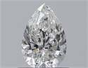 Natural Diamond 0.50 Carats, Pear with  Cut, F Color, VS2 Clarity and Certified by GIA